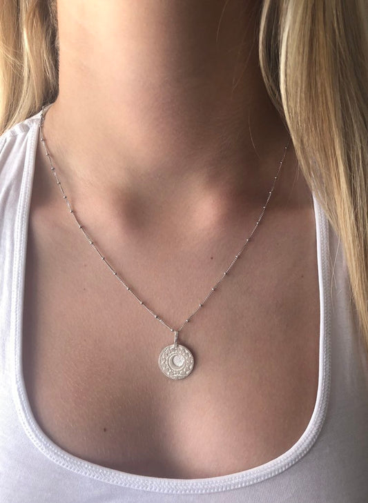 How Do You Know: Should You Pick the Gold or Silver Moon &amp; Sun Necklace?