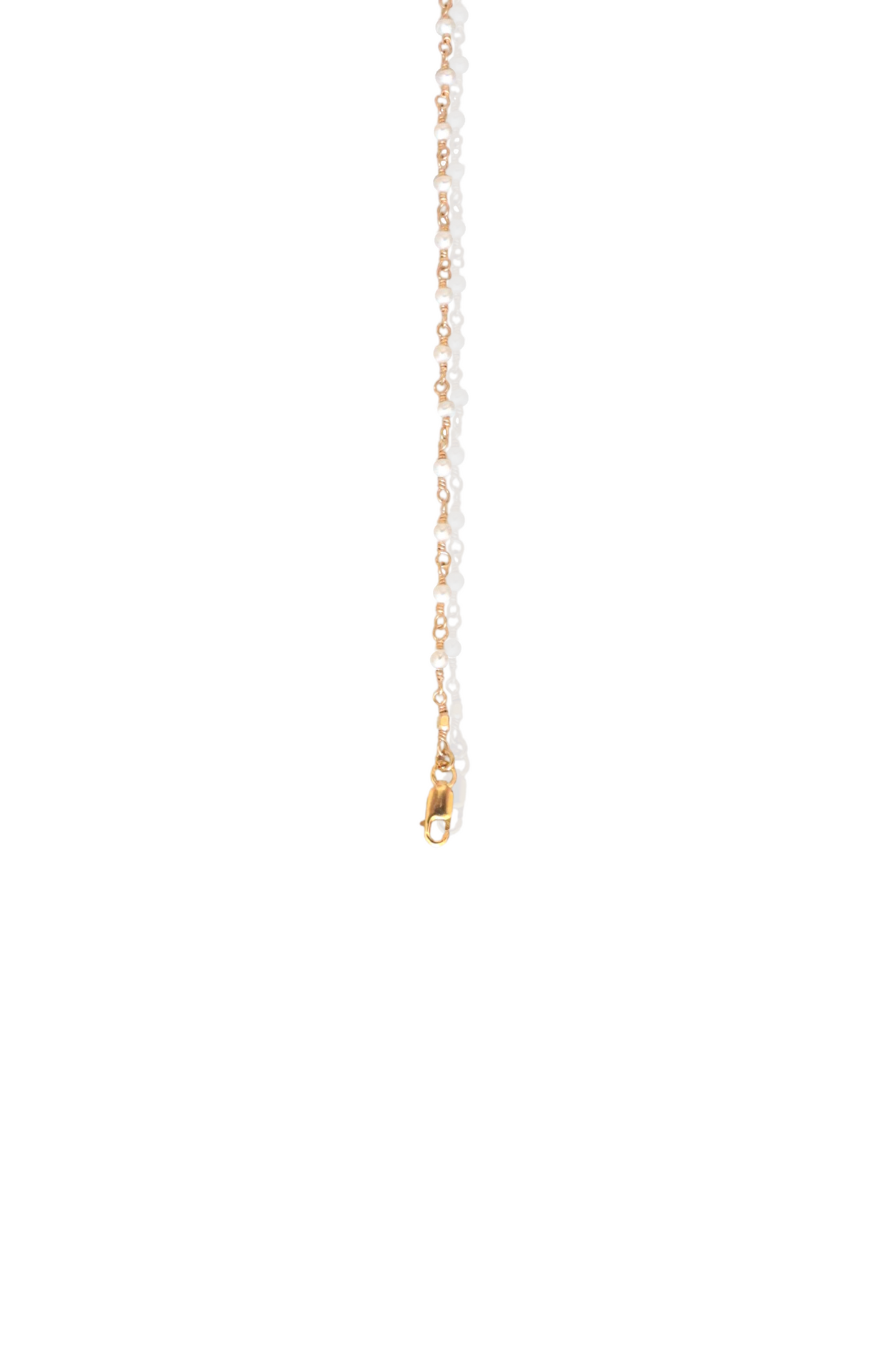 Dainty Pearl Gold Bracelet