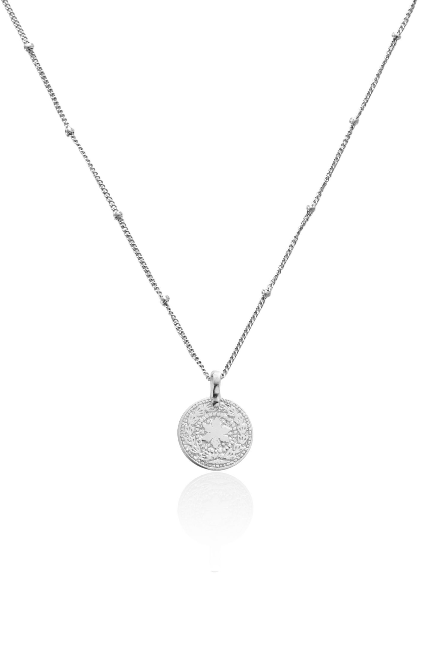 Moon and Sun Coin Necklace