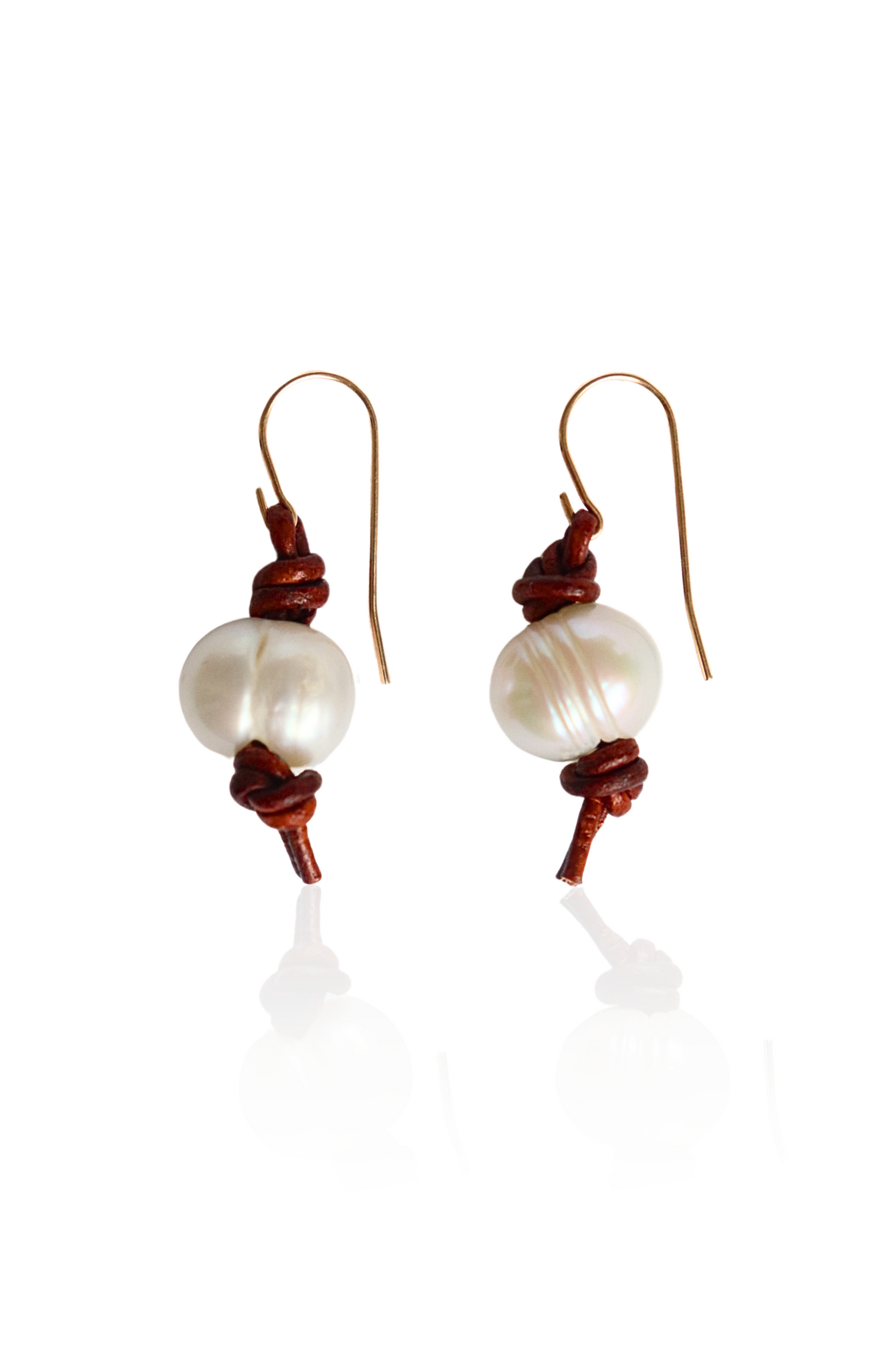 Tied Pearl Earrings