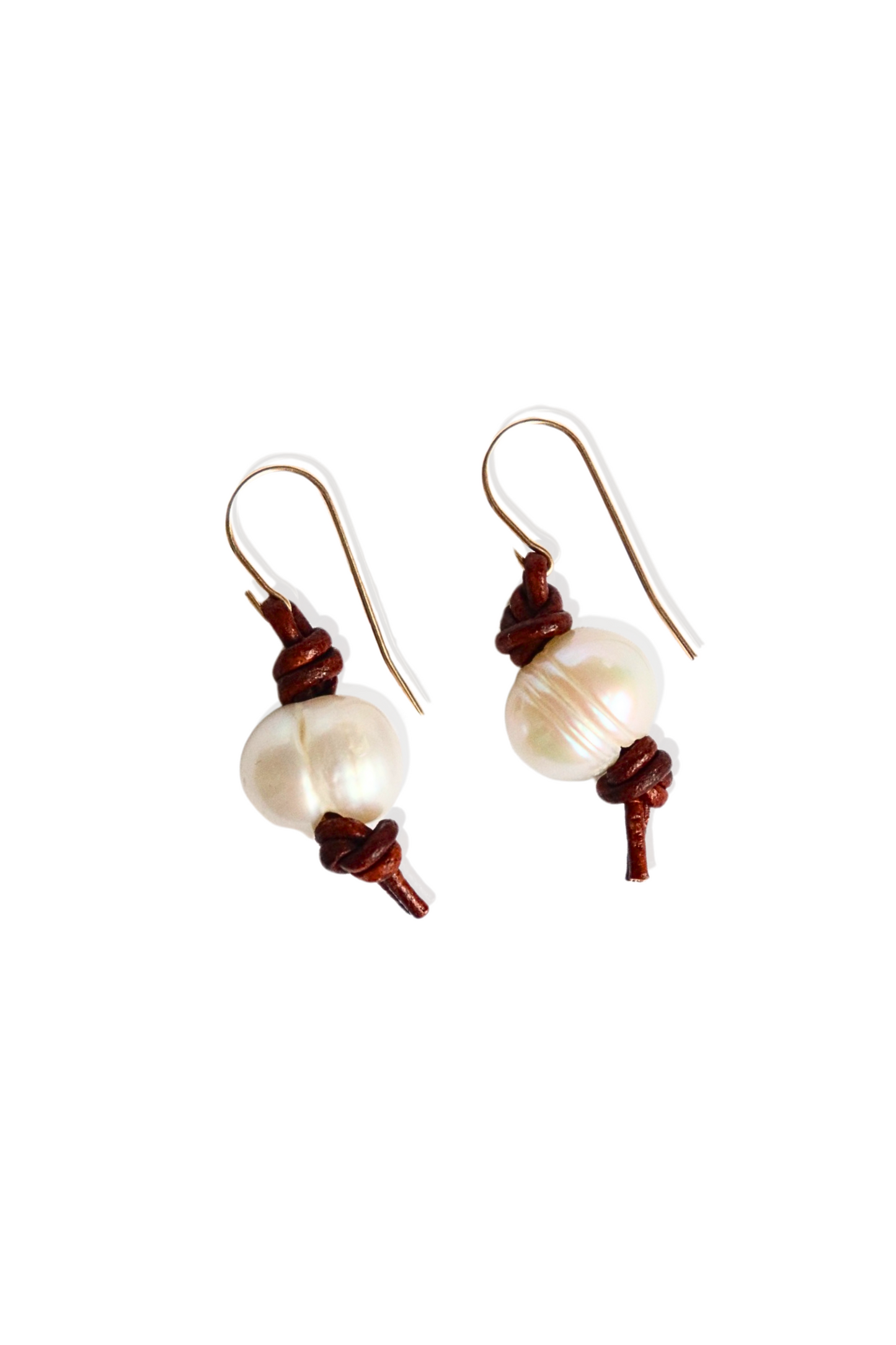 Tied Pearl Earrings