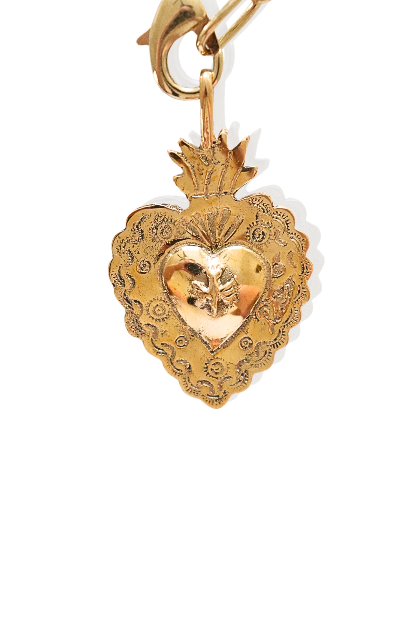 Divine Dove Sacred Heart Necklace