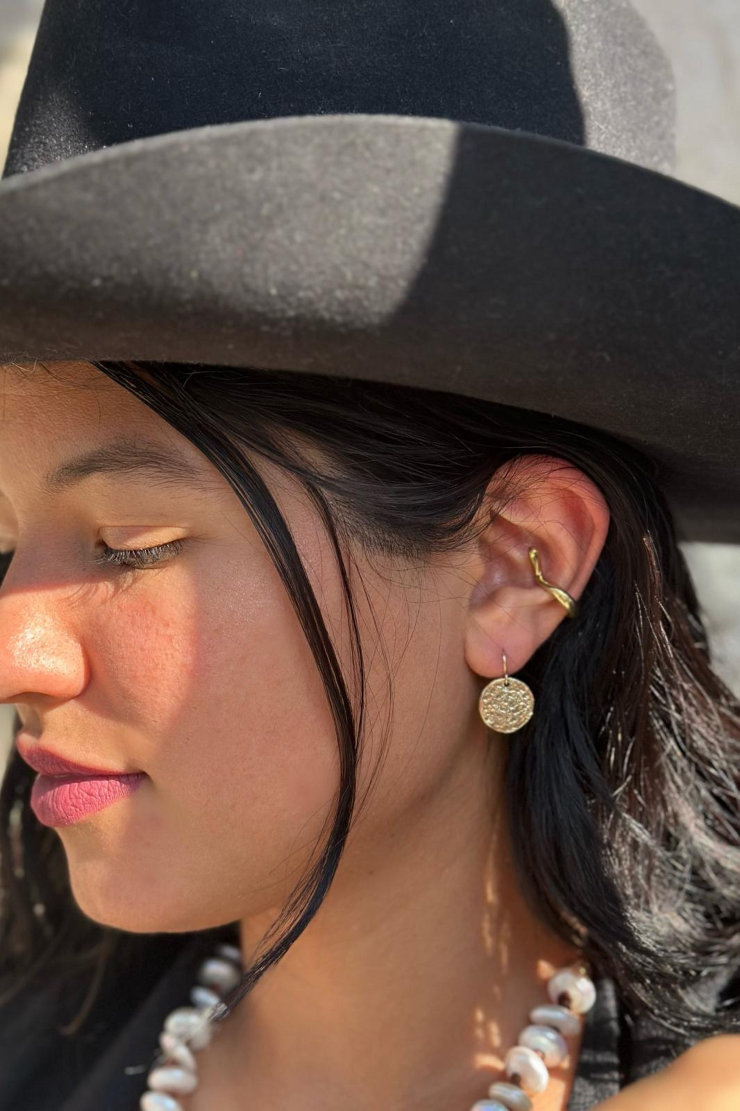 Medallion Earrings