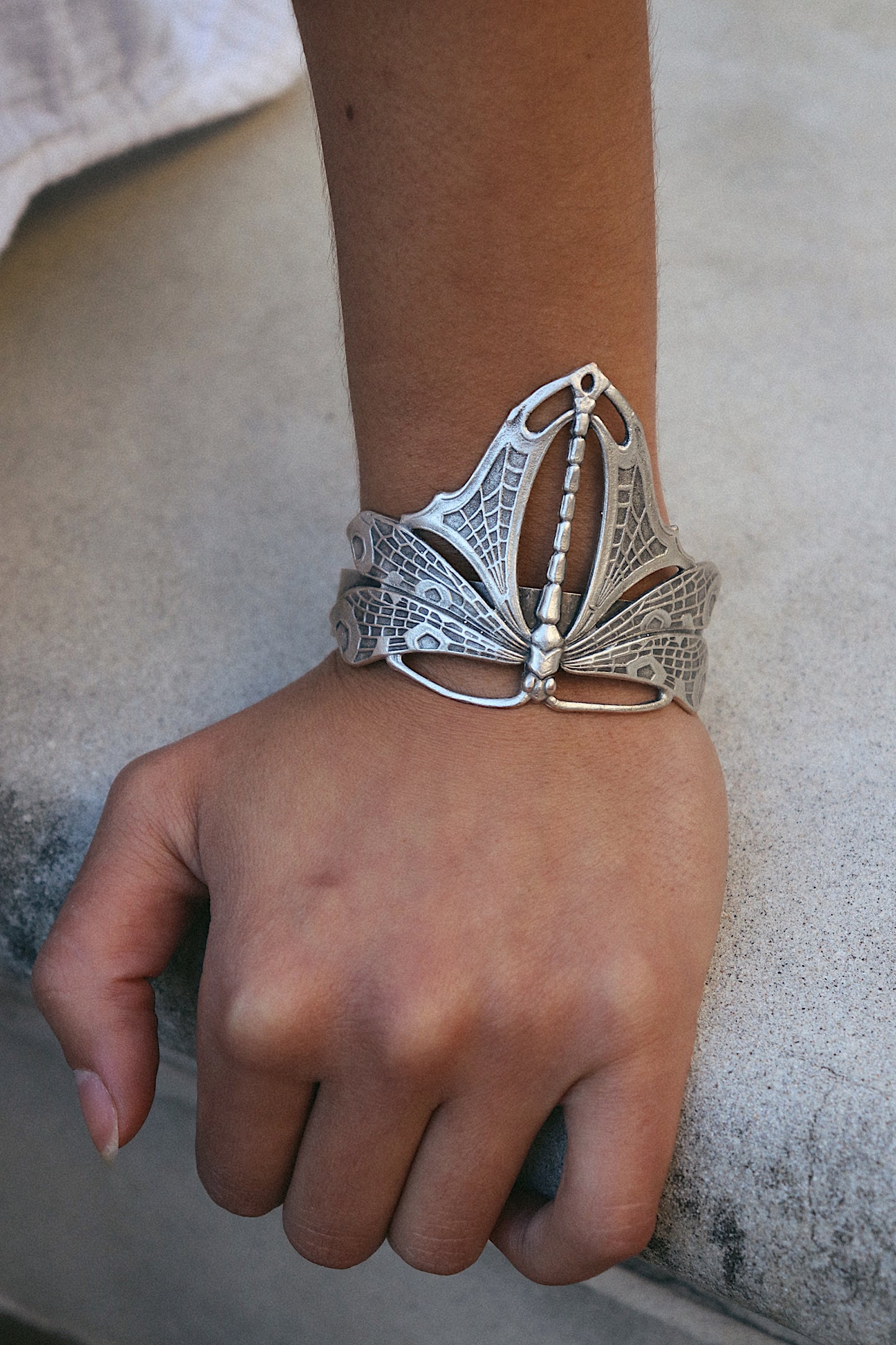 Dragonfly Cuff Bracelet